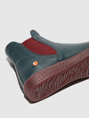Chelsea Ankle Boots ITZI650SOF DENIM W/BORDEAUX ELASTIC